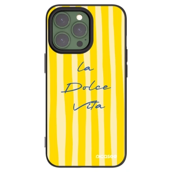 Picasee Apple iPhone 13 Pro Hülle - Schwarzes Silikon - Ladolcevita