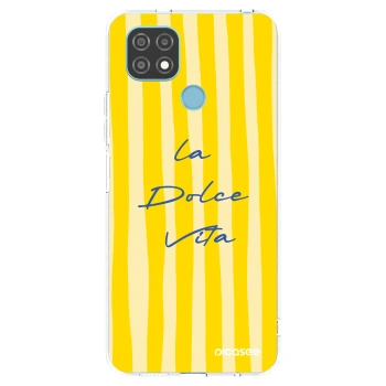 Picasee Realme C21 Hülle - Transparentes Silikon - Ladolcevita