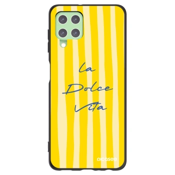 Picasee Samsung Galaxy A22 A225F 4G Hülle - Schwarzes Silikon - Ladolcevita