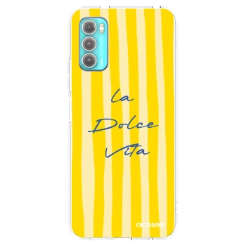 Picasee Motorola Moto G60 Hülle - Transparentes Silikon - Ladolcevita