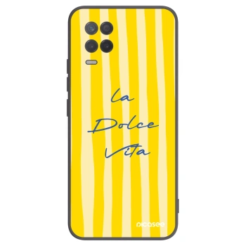 Picasee Realme 8 5G Hülle - Schwarzes Silikon - Ladolcevita