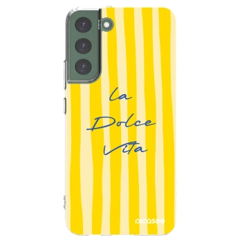 Picasee Samsung Galaxy S22+ 5G Hülle - Transparentes Silikon - Ladolcevita