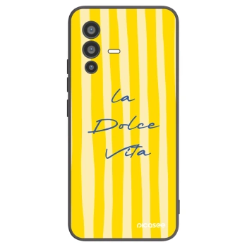 Picasee Vivo V23 5G Hülle - Schwarzes Silikon - Ladolcevita