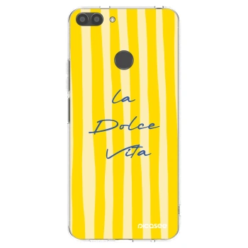 Picasee Huawei P Smart Hülle - Transparentes Silikon - Ladolcevita