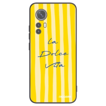 Picasee Xiaomi 12X Hülle - Schwarzes Silikon - Ladolcevita