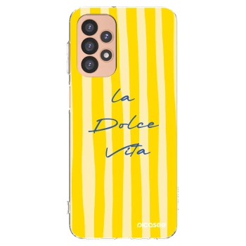 Picasee Samsung Galaxy A23 A236B 5G Hülle - Transparentes Silikon - Ladolcevita