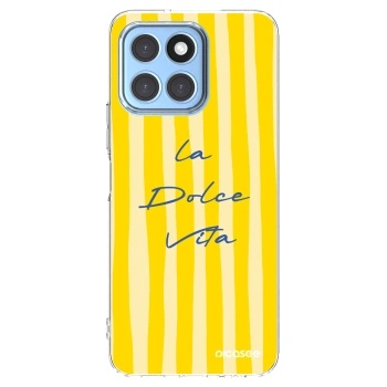 Picasee Honor X8 5G Hülle - Transparentes Silikon - Ladolcevita