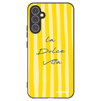 Picasee Samsung Galaxy A34 5G A346B Hülle - Schwarzes Silikon - Ladolcevita