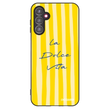 Picasee Samsung Galaxy A14 4G A145R Hülle - Schwarzes Silikon - Ladolcevita