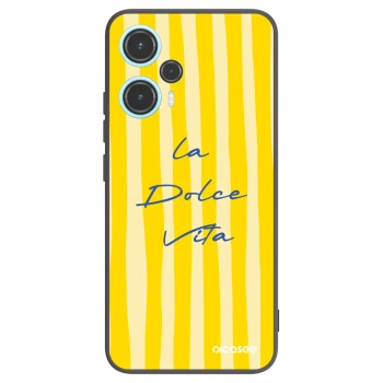 Picasee Xiaomi Poco F5 Hülle - Schwarzes Silikon - Ladolcevita