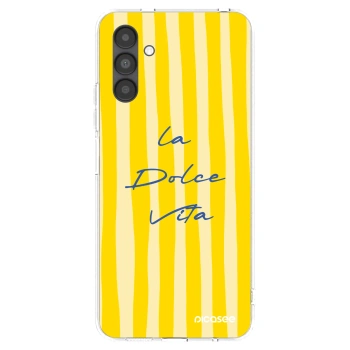 Picasee Samsung Galaxy A04s A047F Hülle - Transparentes Silikon - Ladolcevita