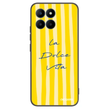 Picasee Honor 70 Lite Hülle - Schwarzes Silikon - Ladolcevita