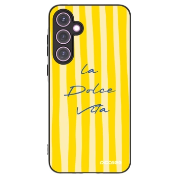 Picasee Samsung Galaxy A35 5G A356B Hülle - Schwarzes Silikon - Ladolcevita
