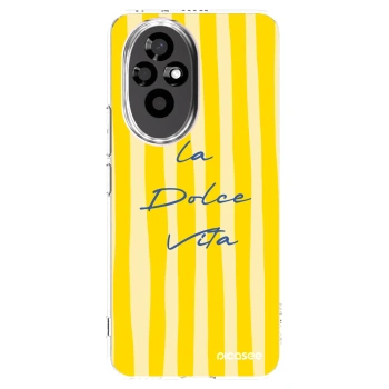 Picasee Honor 200 Pro 5G Hülle - Transparentes Silikon - Ladolcevita
