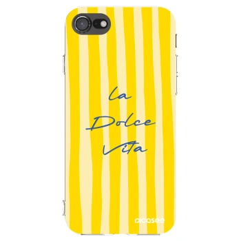 Picasee Apple iPhone 7 Hülle - Transparentes Silikon - Ladolcevita