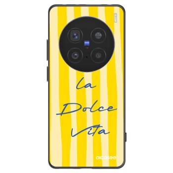 Picasee Vivo X200 Pro Hülle - Schwarzes Silikon - Ladolcevita