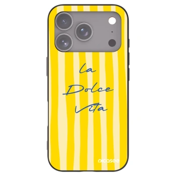 Picasee Apple iPhone 17 Pro Hülle - Schwarzes Silikon - Ladolcevita