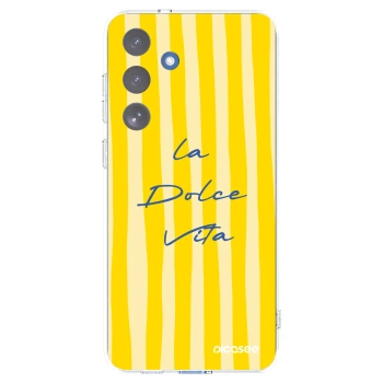 Picasee Samsung Galaxy S25 FE 5G Hülle - Transparentes Silikon - Ladolcevita