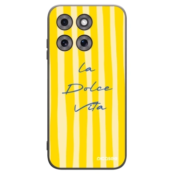 Picasee Motorola Moto G77 Hülle - Schwarzes Silikon - Ladolcevita