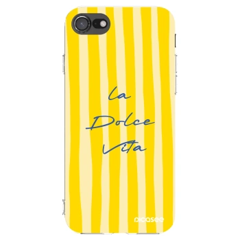 Picasee Apple iPhone SE 2020 Hülle - Transparentes Silikon - Ladolcevita