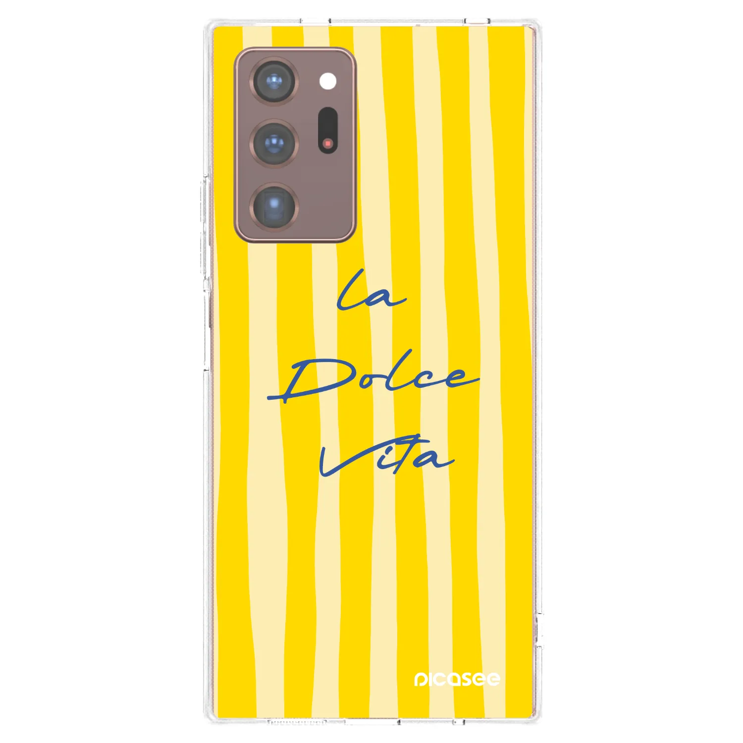 Picasee Samsung Galaxy Note 20 Ultra Hülle - Transparentes Silikon - Ladolcevita