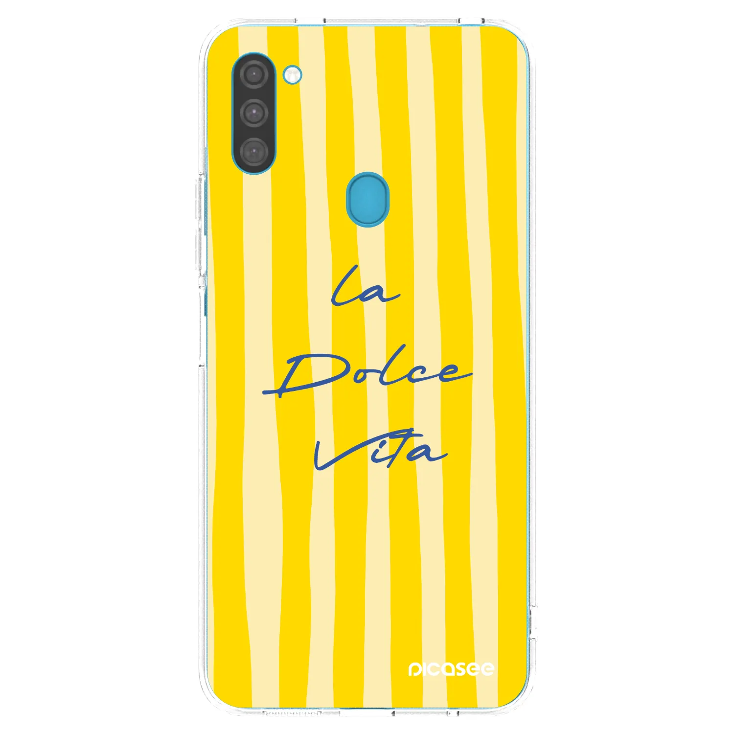 Picasee Samsung Galaxy M11 Hülle - Transparentes Silikon - Ladolcevita