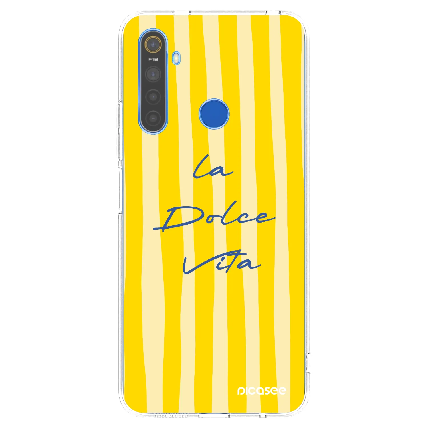 Picasee Realme 5 Hülle - Transparentes Silikon - Ladolcevita