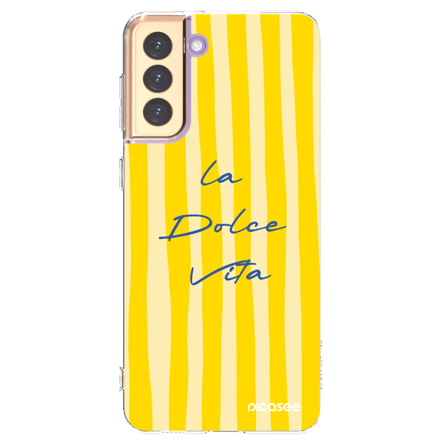 Picasee Samsung Galaxy S21+ 5G G996F Hülle - Transparentes Silikon - Ladolcevita