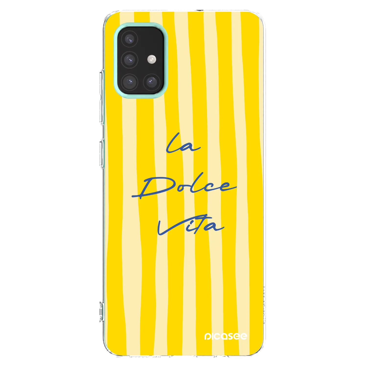 Picasee Samsung Galaxy M31s Hülle - Transparentes Silikon - Ladolcevita