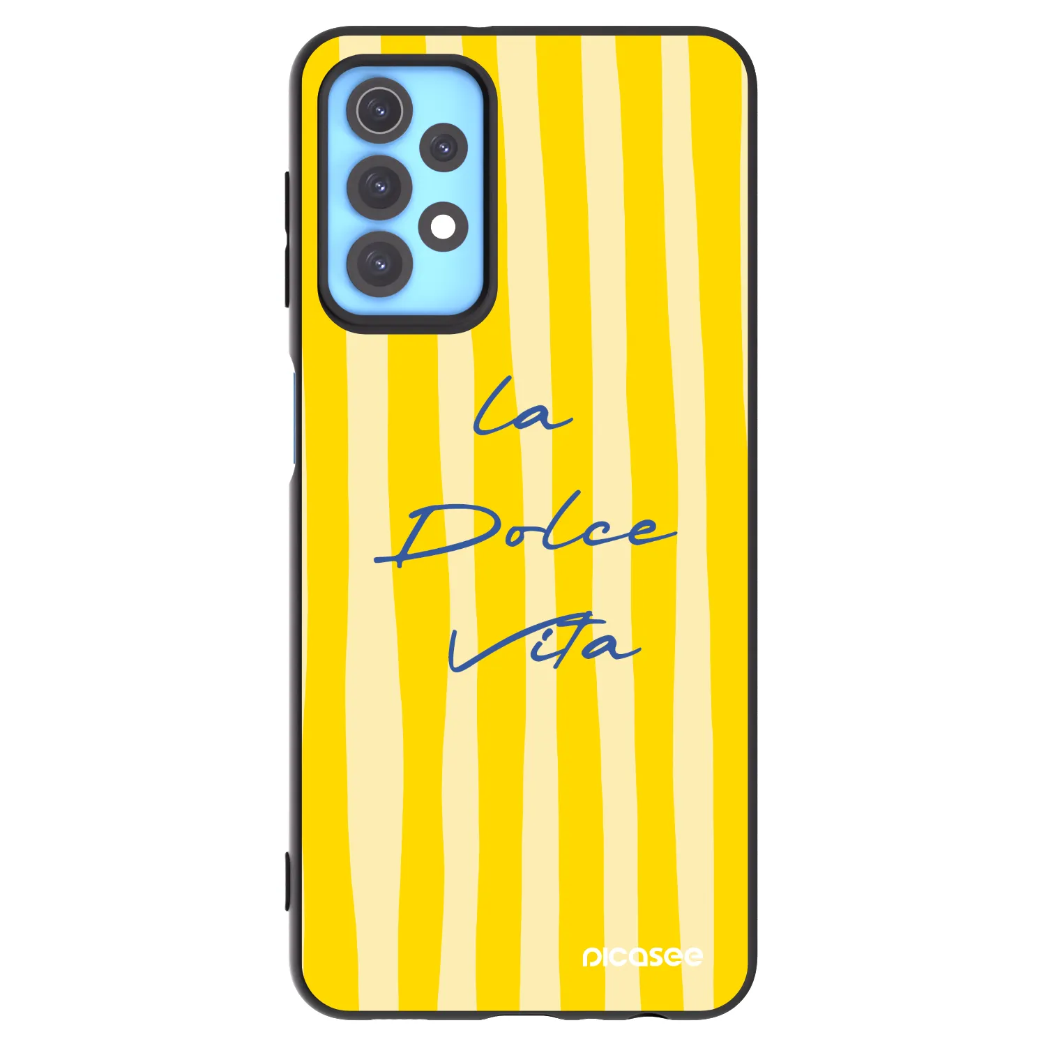 Picasee Samsung Galaxy A32 4G SM-A325F Hülle - Schwarzes Silikon - Ladolcevita