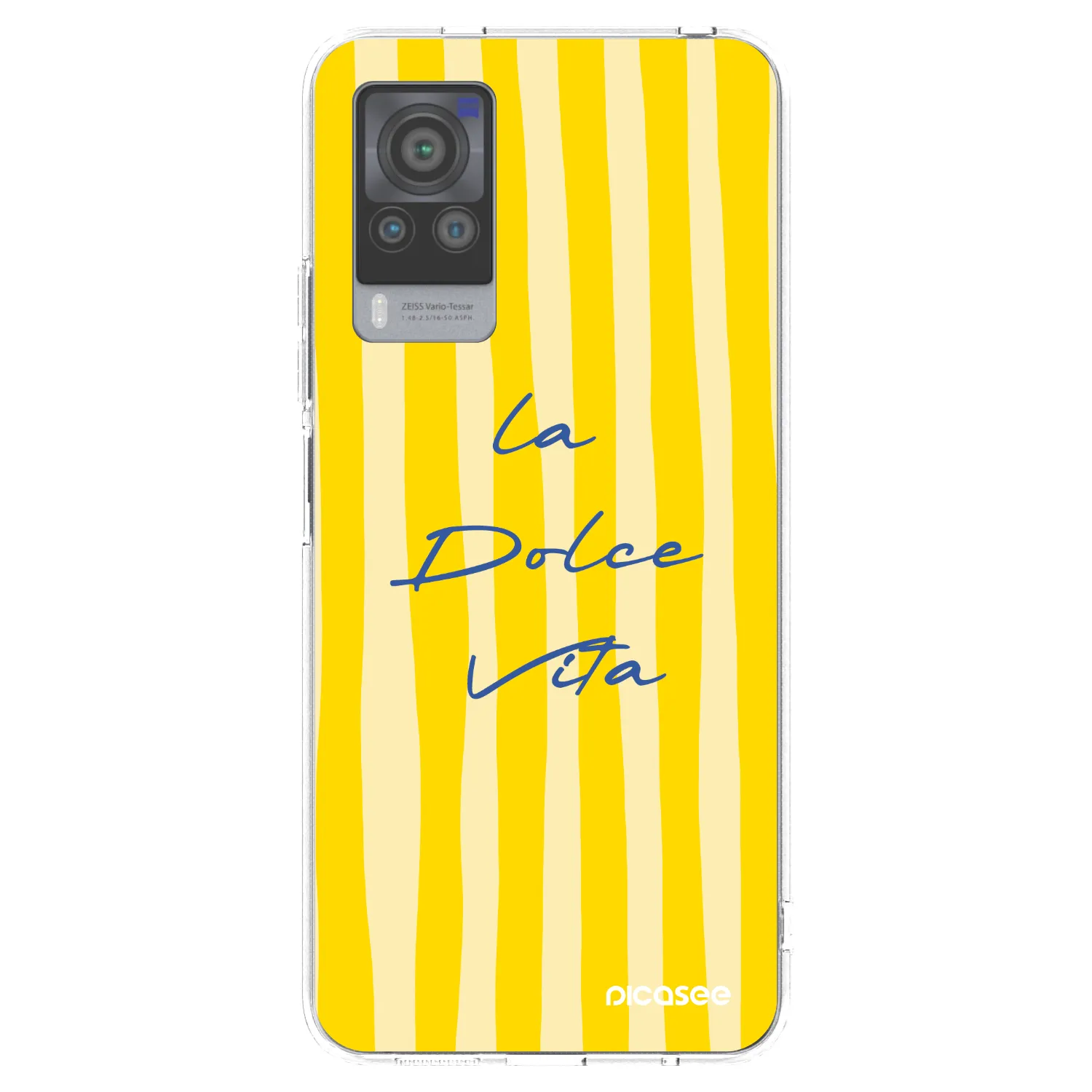 Picasee Vivo X60 Pro 5G Hülle - Transparentes Silikon - Ladolcevita
