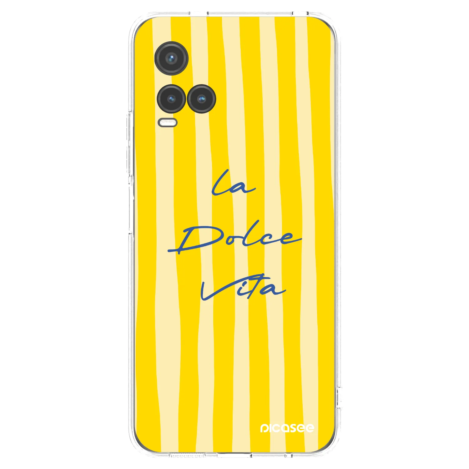 Picasee Vivo Y33s Hülle - Transparentes Silikon - Ladolcevita