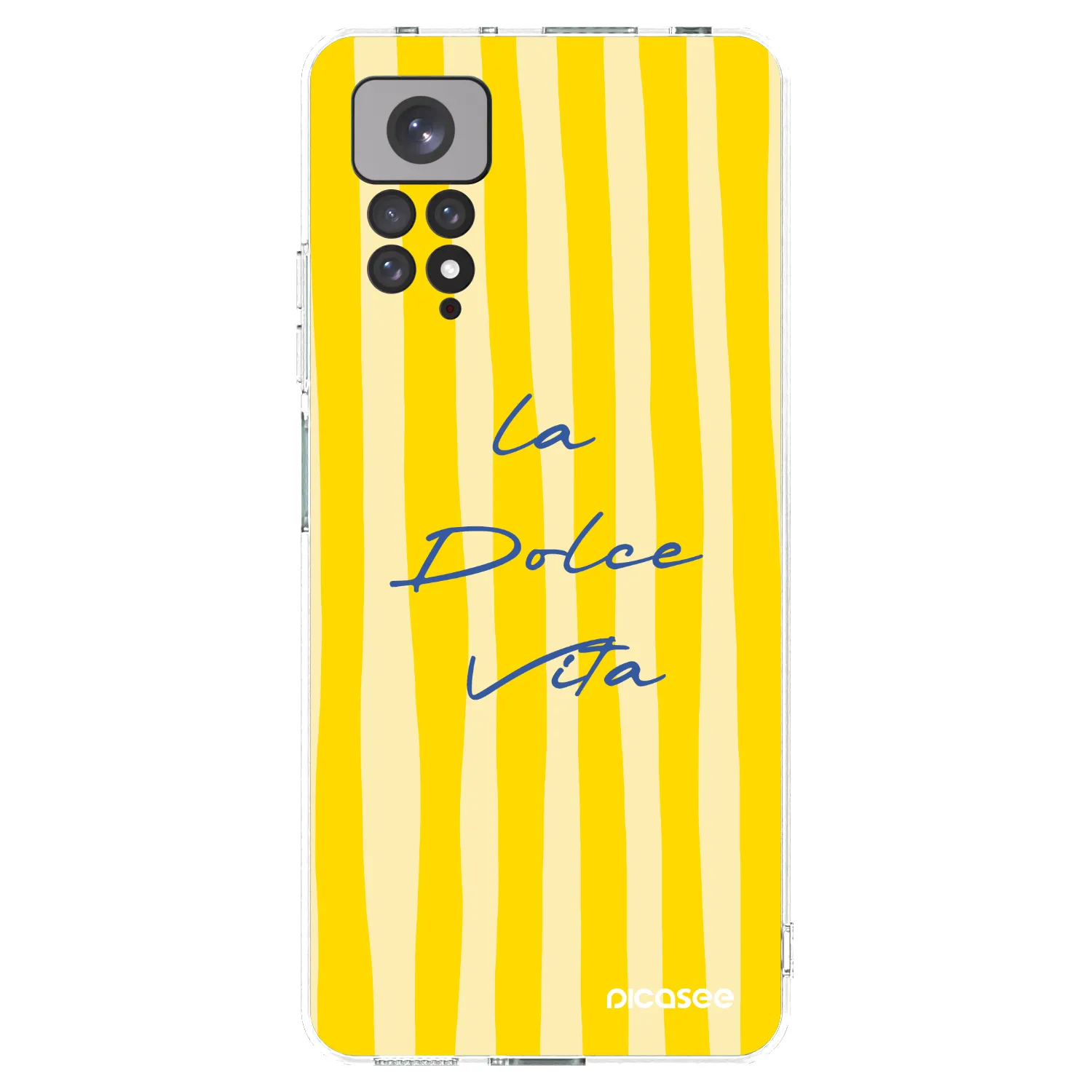 Picasee Xiaomi Redmi Note 11 Hülle - Transparentes Silikon - Ladolcevita