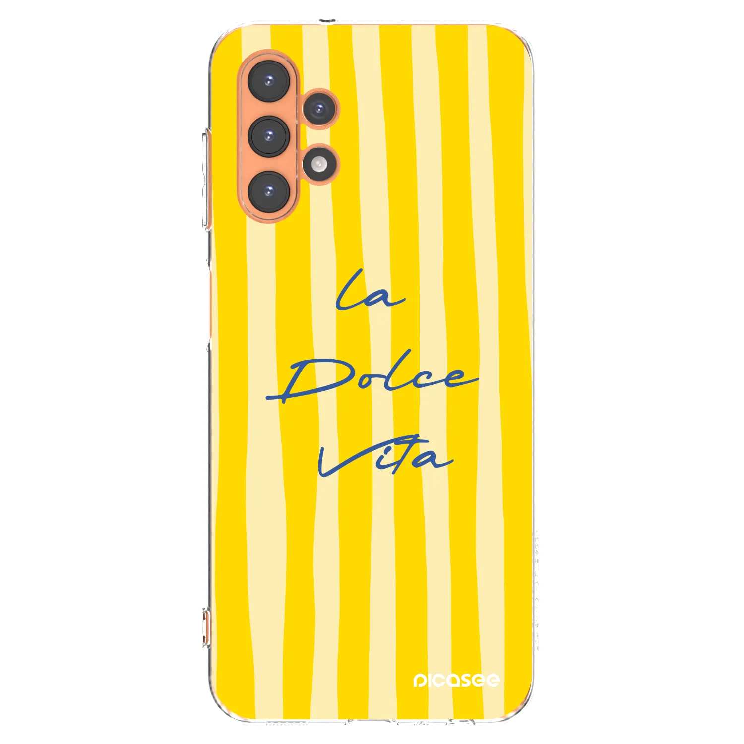 Picasee Samsung Galaxy A13 4G A135 Hülle - Transparentes Silikon - Ladolcevita