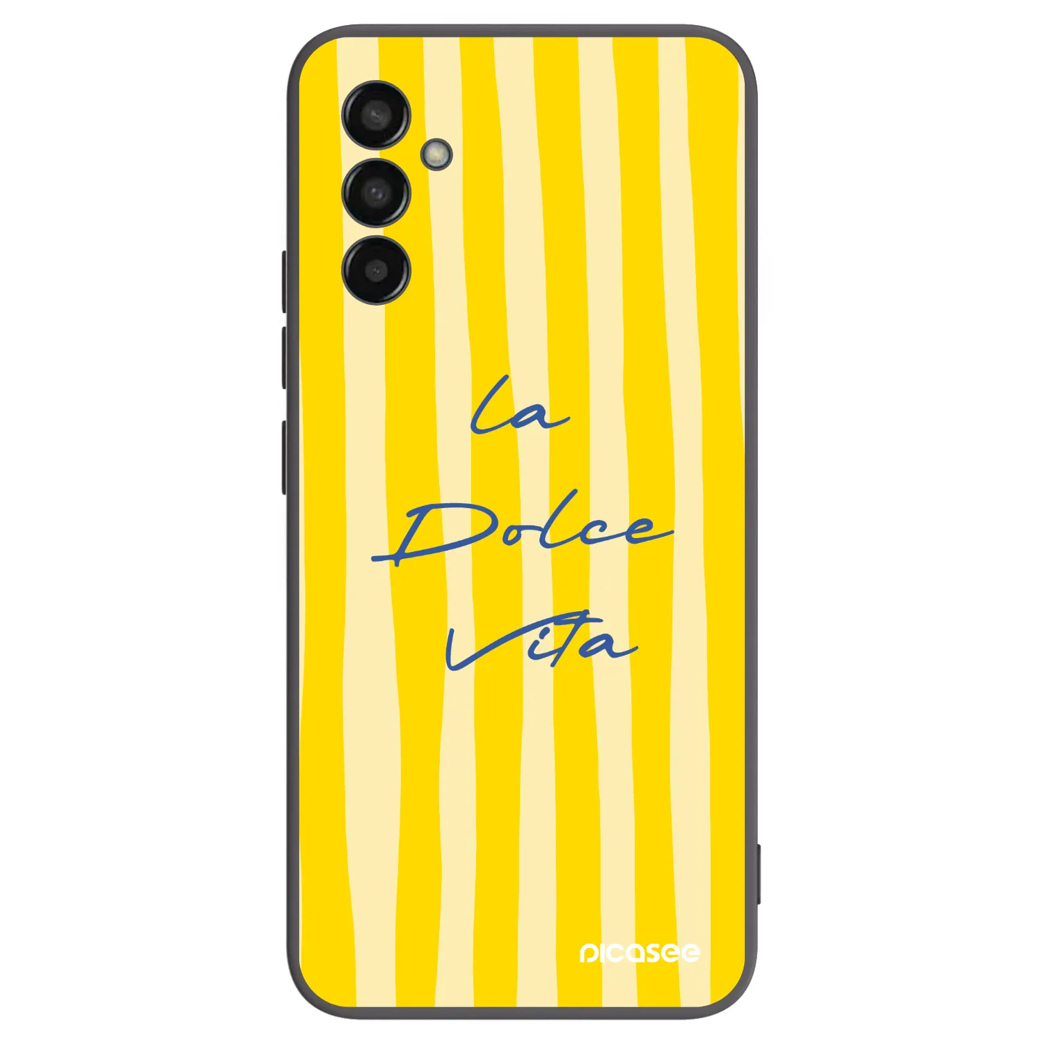 Picasee Samsung Galaxy M13 M135F Hülle - Schwarzes Silikon - Ladolcevita