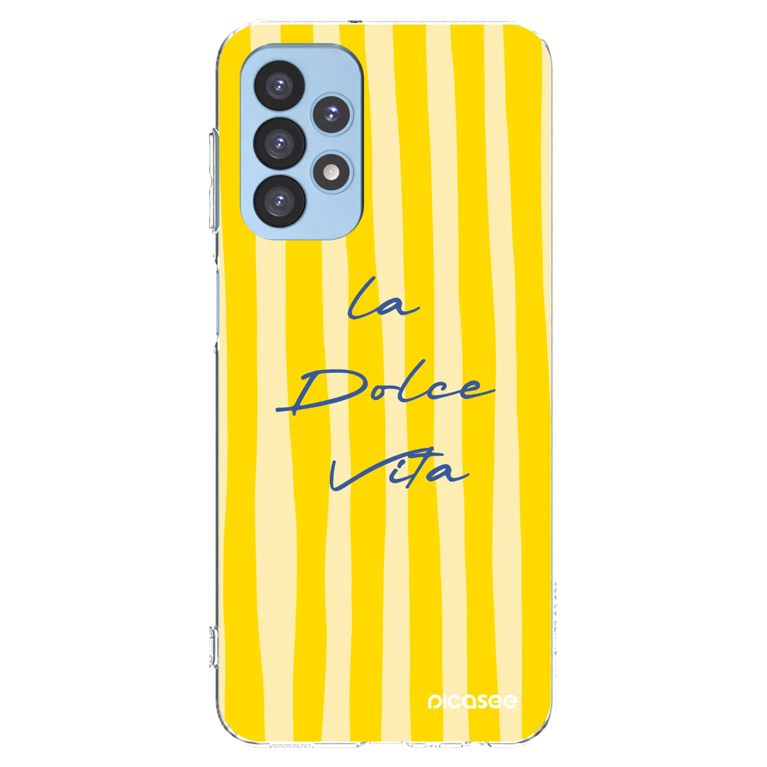 Picasee Samsung Galaxy A23 A235F 4G Hülle - Transparentes Silikon - Ladolcevita