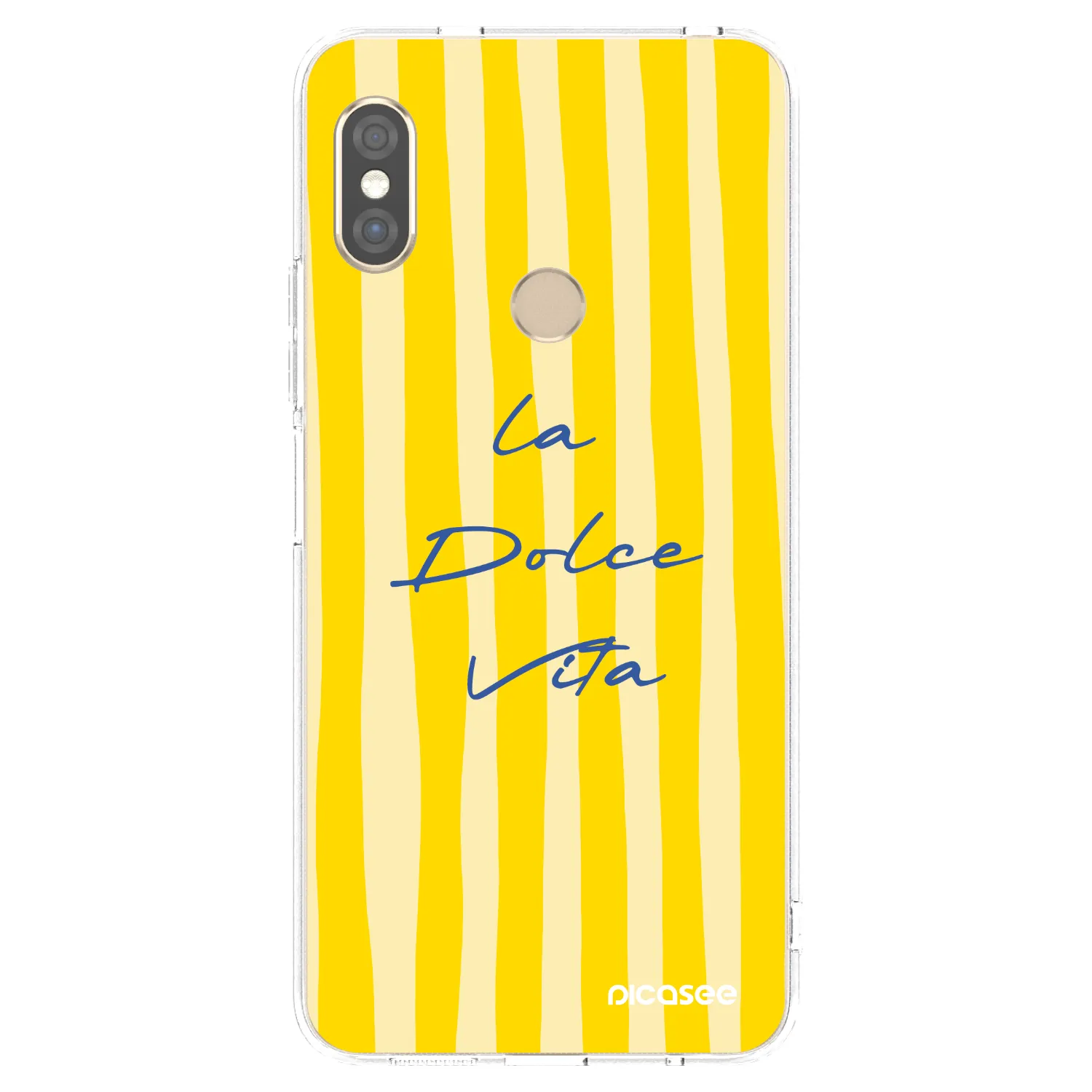 Picasee Xiaomi Redmi Note 5 Global Hülle - Transparentes Silikon - Ladolcevita