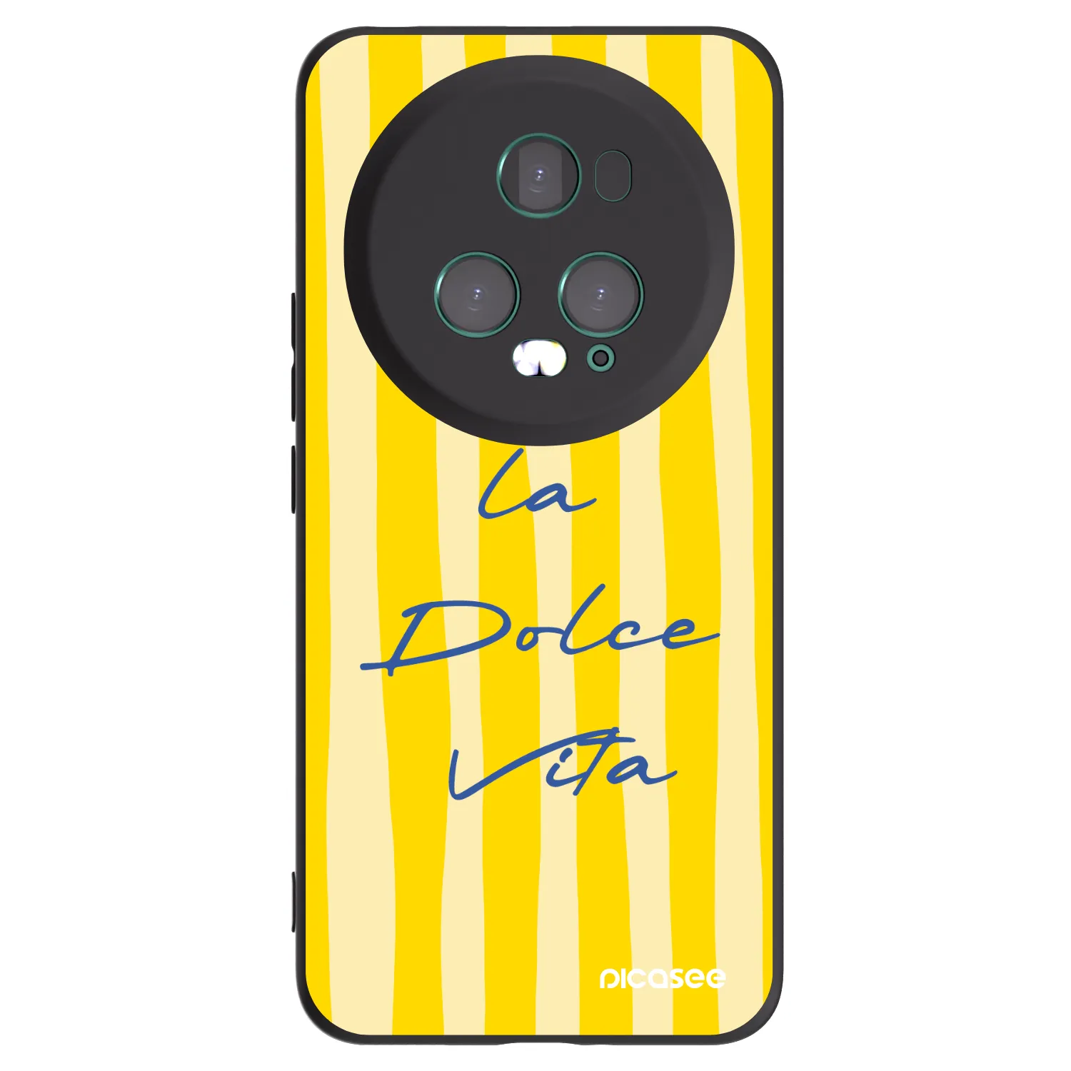 Picasee Honor Magic5 Pro Hülle - Schwarzes Silikon - Ladolcevita