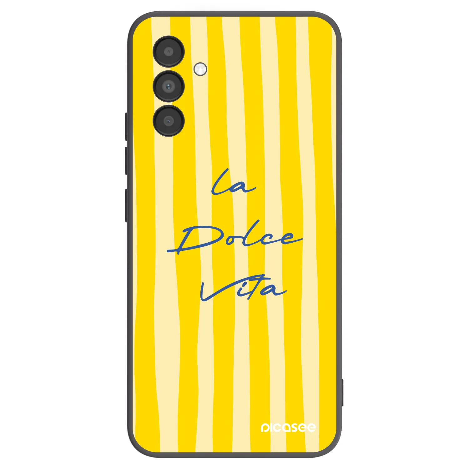 Picasee Samsung Galaxy A04s A047F Hülle - Schwarzes Silikon - Ladolcevita