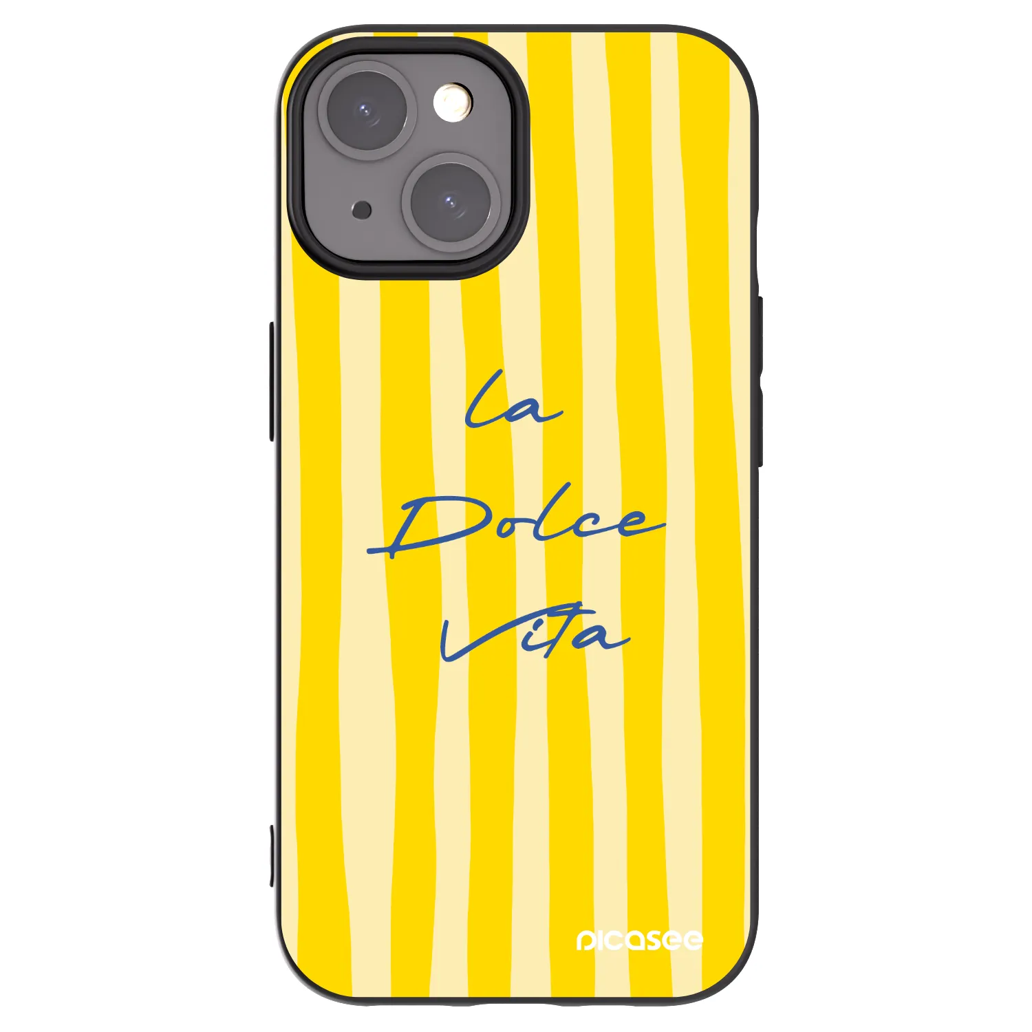 Picasee Apple iPhone 15 Hülle - Schwarzes Silikon - Ladolcevita