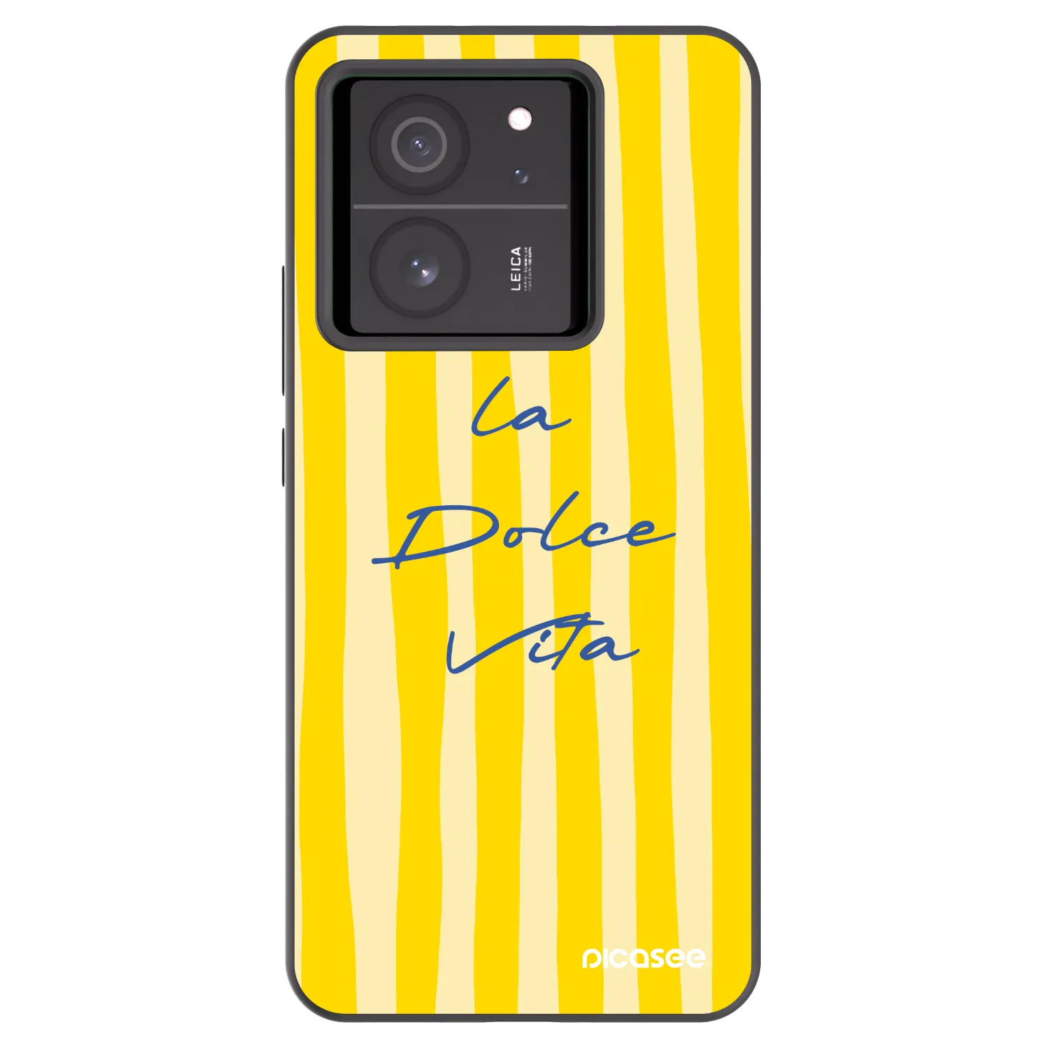Picasee Xiaomi 13T Hülle - Schwarzes Silikon - Ladolcevita