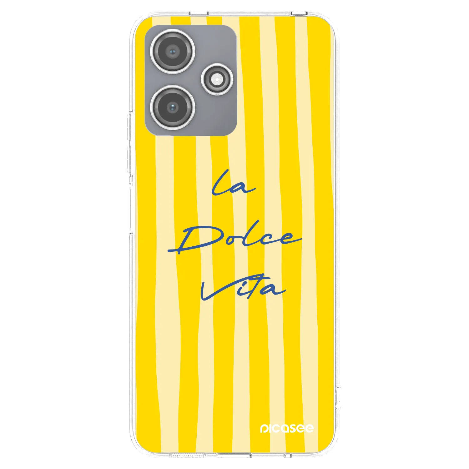 Picasee Xiaomi Redmi 12 5G Hülle - Transparentes Silikon - Ladolcevita