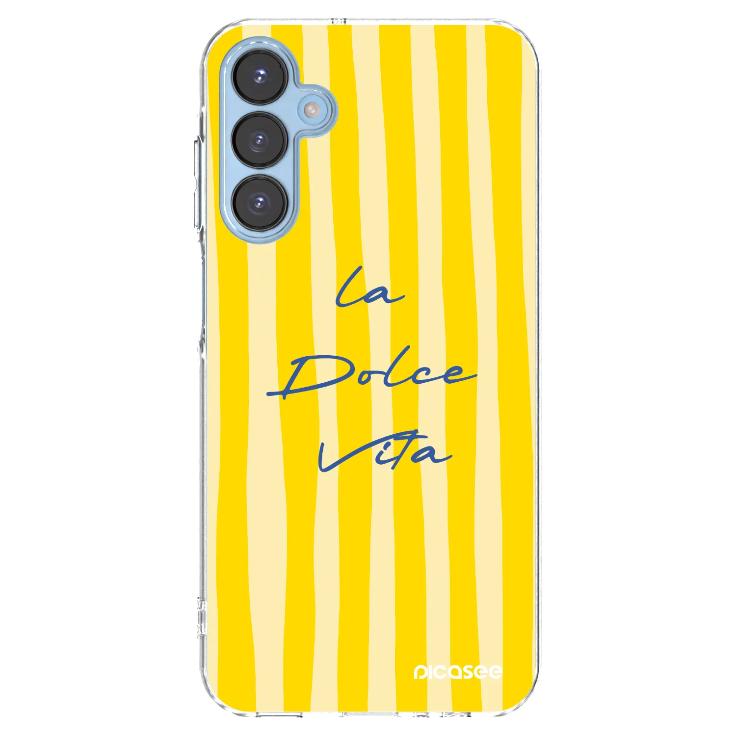 Picasee Samsung Galaxy A15 A156B 5G Hülle - Transparentes Silikon - Ladolcevita