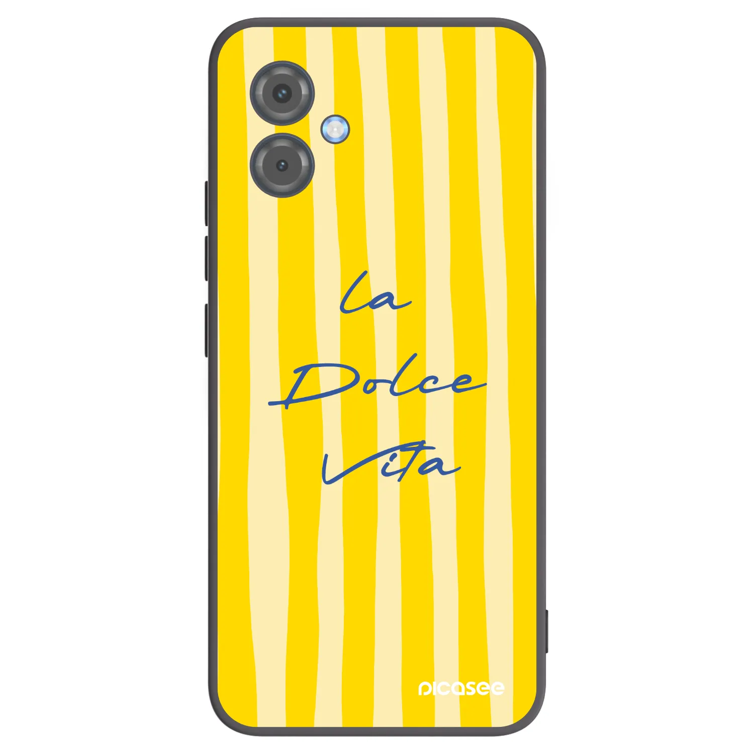 Picasee Motorola Moto G14 Hülle - Schwarzes Silikon - Ladolcevita