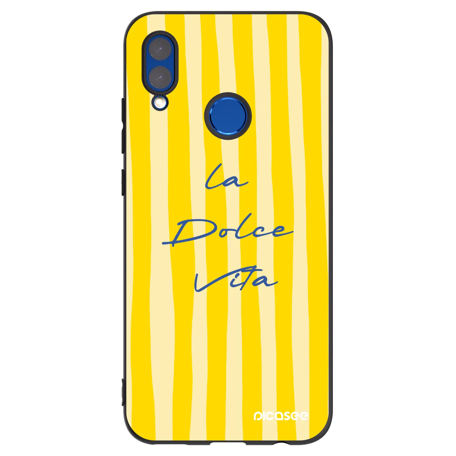 Picasee Honor 10 Lite Hülle - Schwarzes Silikon - Ladolcevita