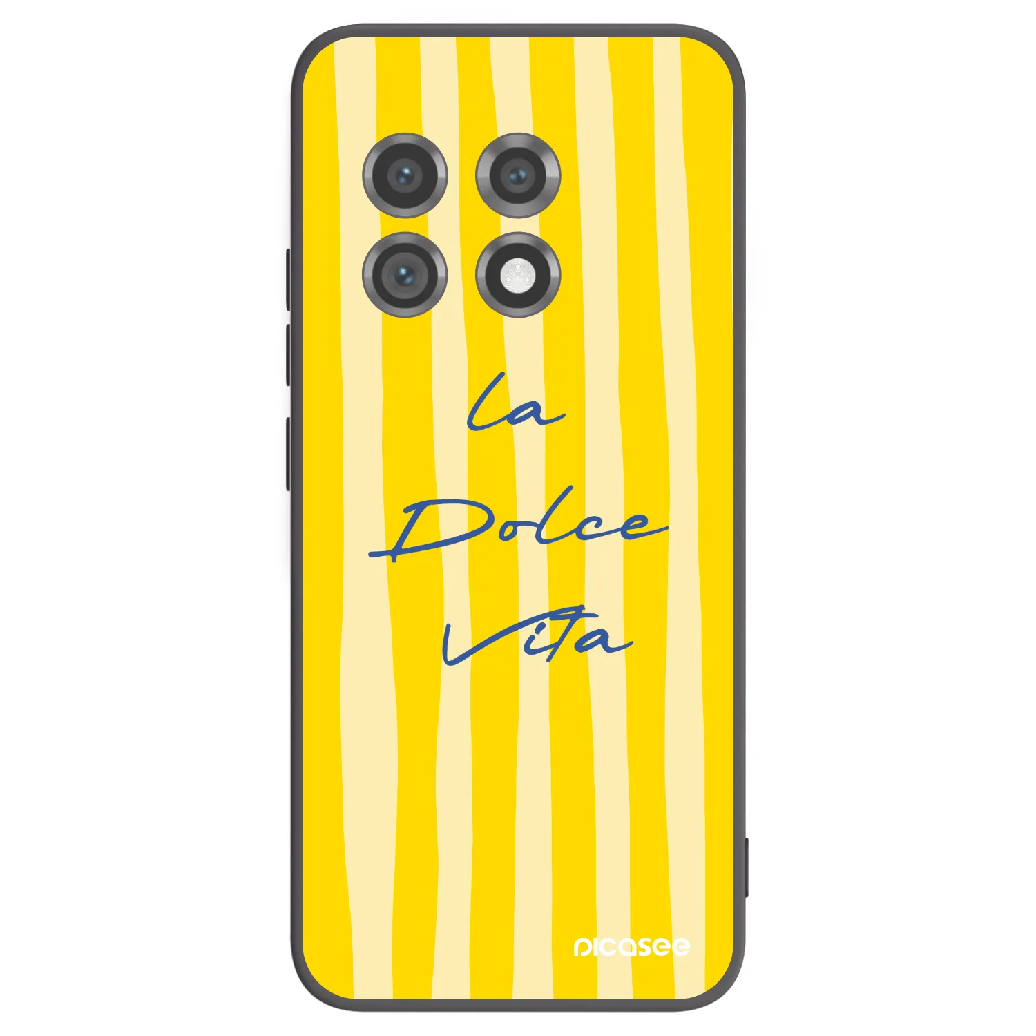 Picasee OnePlus 11 5G Hülle - Schwarzes Silikon - Ladolcevita