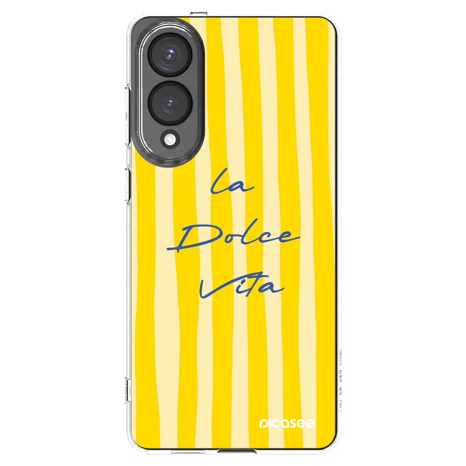 Picasee Samsung Galaxy S25 Edge 5G Hülle - Transparentes Silikon - Ladolcevita