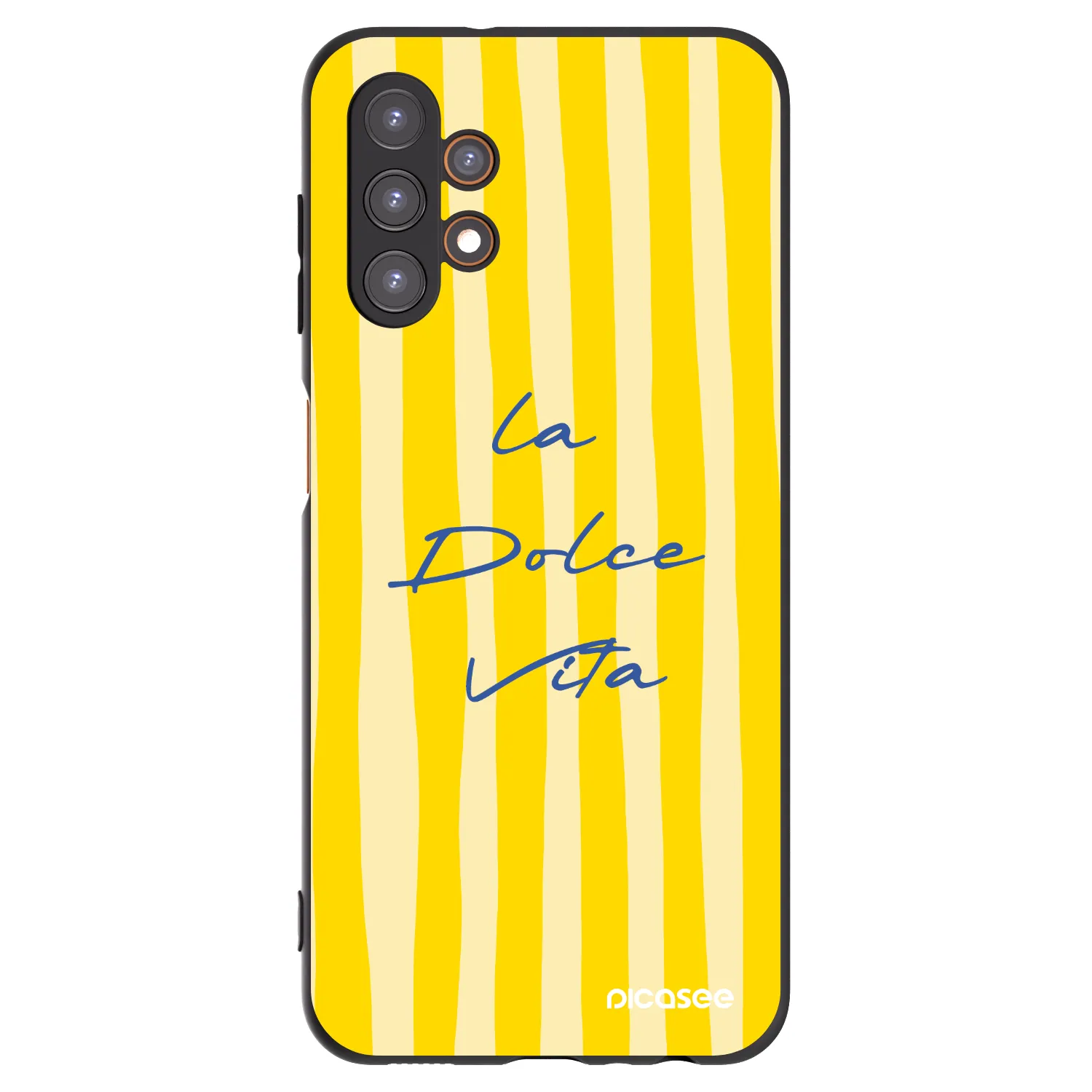 Picasee Samsung Galaxy A13 5G Hülle - Schwarzes Silikon - Ladolcevita