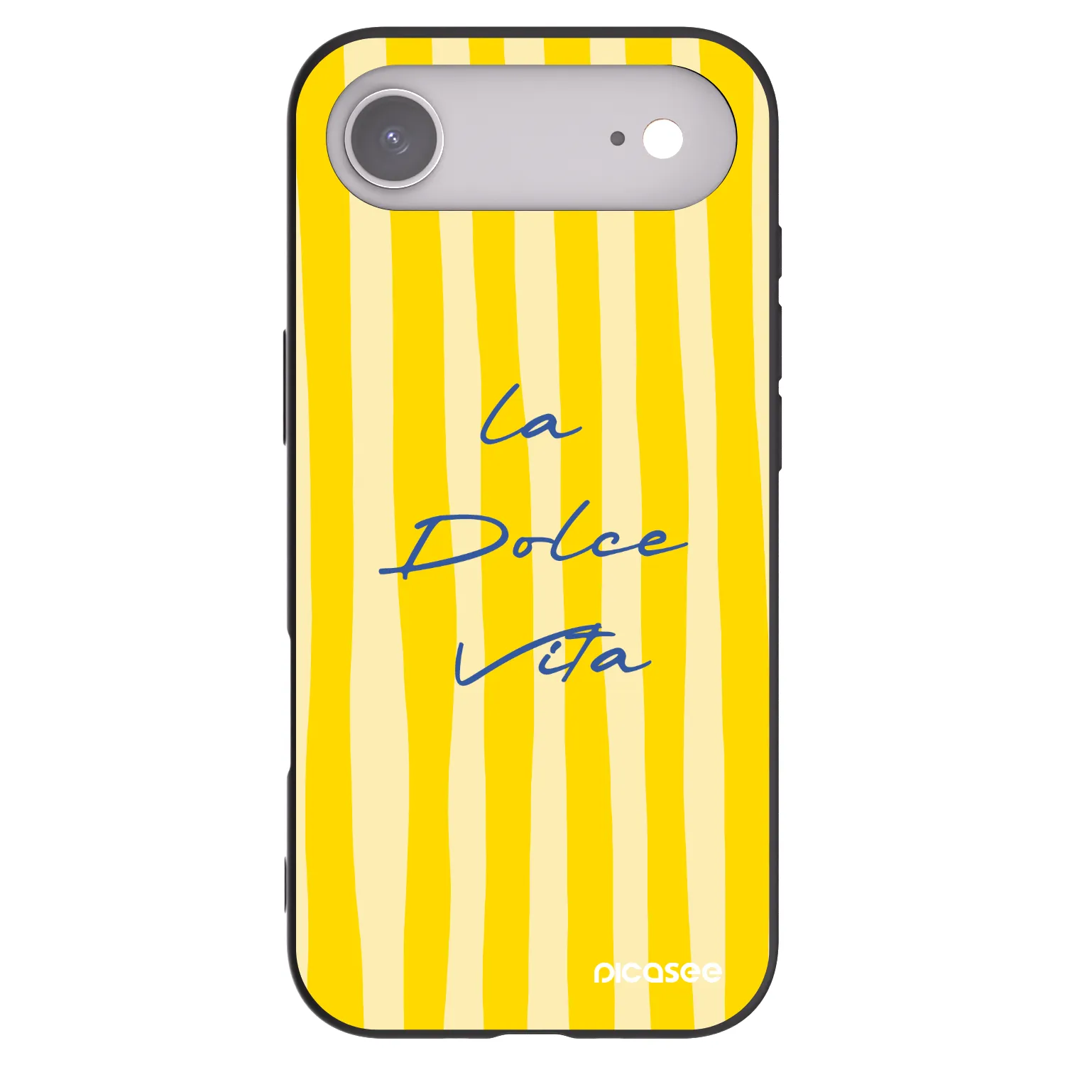 Picasee Apple iPhone Air Hülle - Schwarzes Silikon - Ladolcevita