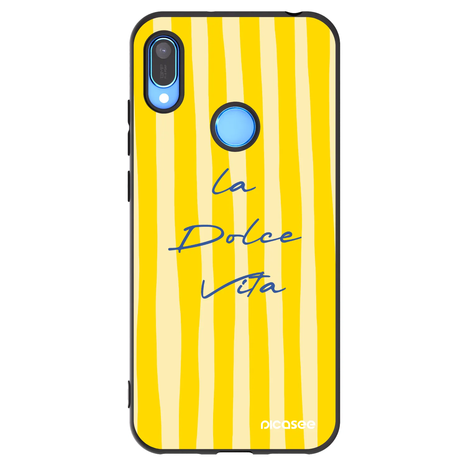 Picasee Huawei Y6 2019 Hülle - Schwarzes Silikon - Ladolcevita